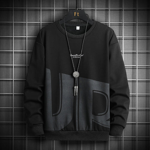 Herren lässiger Sweatshirt mit modischem Design EB