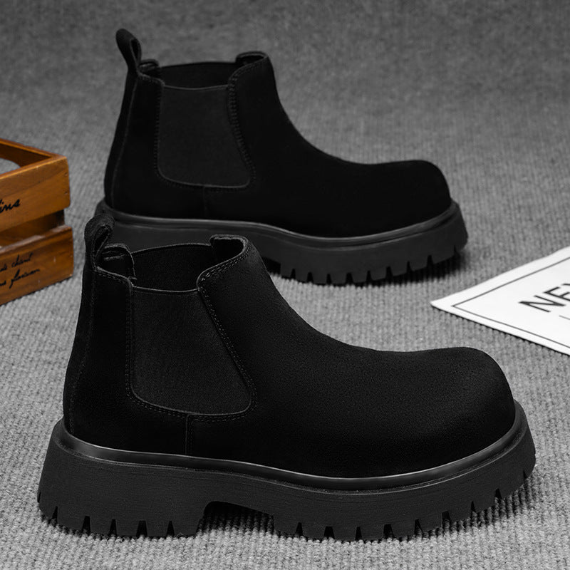 Damen Chelsea-Stiefel mit rutschfester Profilsohle und robustem Obermaterial EB