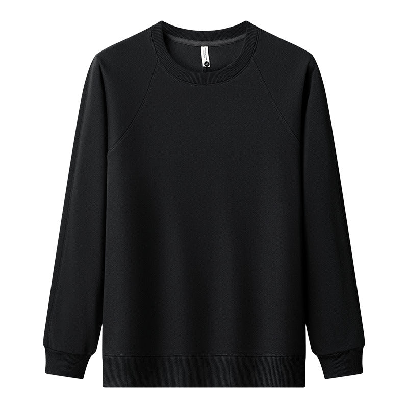 Damen lässiger Sweatshirt mit klassischem Rundhalsausschnitt und modernen Raglanärmeln EB