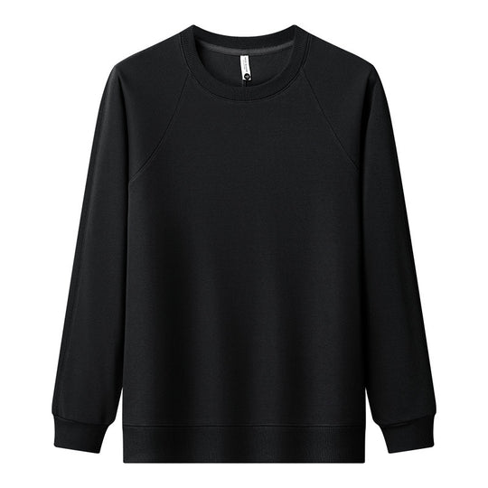 Damen lässiger Sweatshirt mit klassischem Rundhalsausschnitt und modernen Raglanärmeln EB