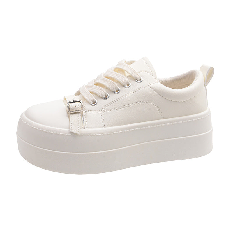 Damen Plattform-Sneaker mit stilvollem Design und extra dicker Sohle EB