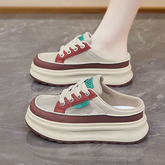 Damen Sportliche Sneaker mit atmungsaktivem Obermaterial und dämpfendem Fußbett EB