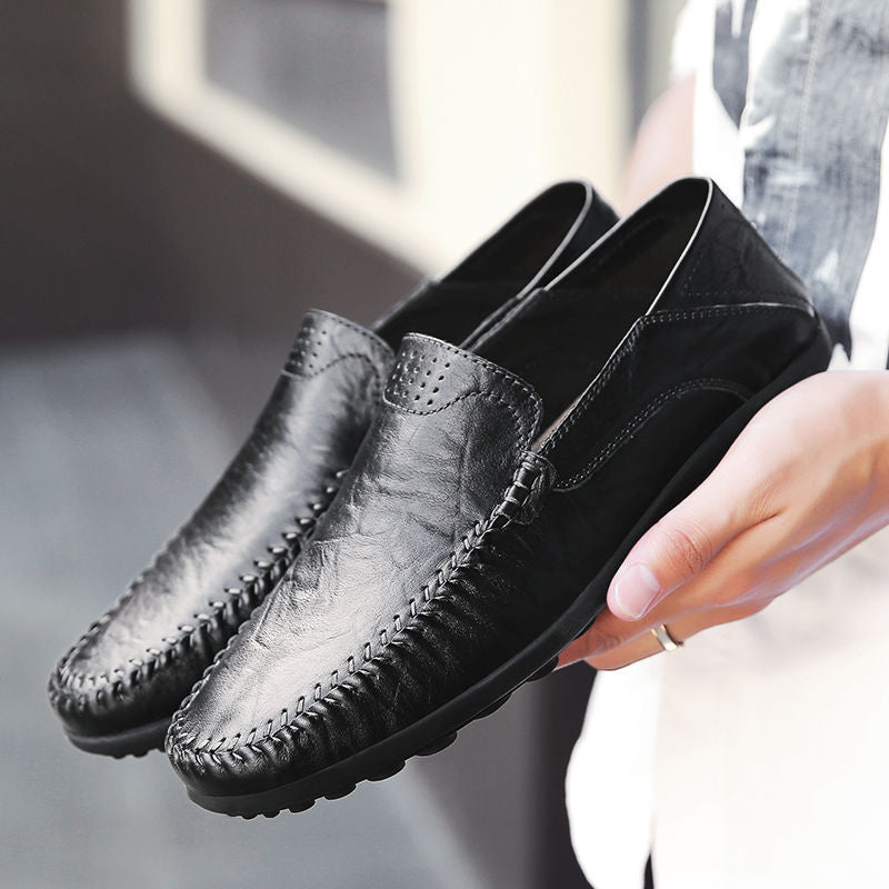 Damen Elegante Mokassins mit handgenähter Verarbeitung und rutschfester Sohle EB