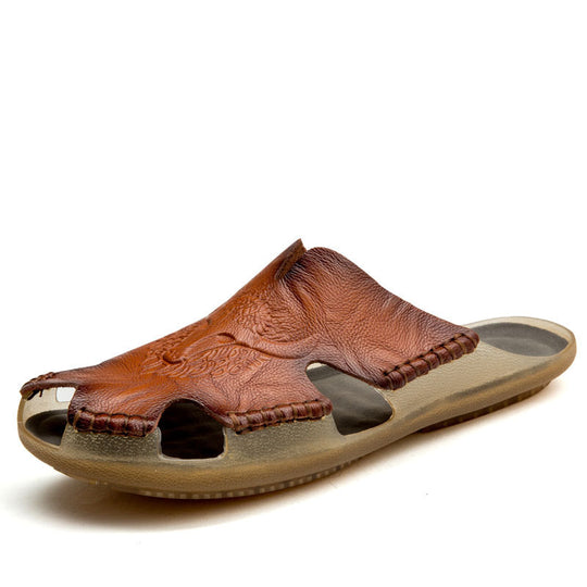 Damen Leder-Clogs mit luxuriösem Design und atmungsaktiver Sohle EB