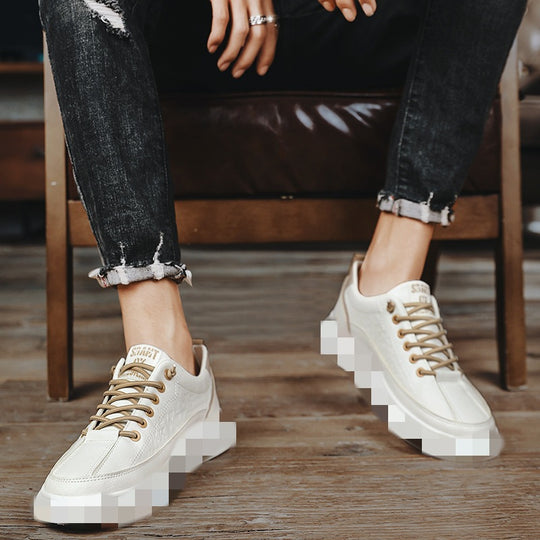 Damen elegante Lifestyle Sneakers mit atmungsaktivem Obermaterial und rutschfester Sohle EB