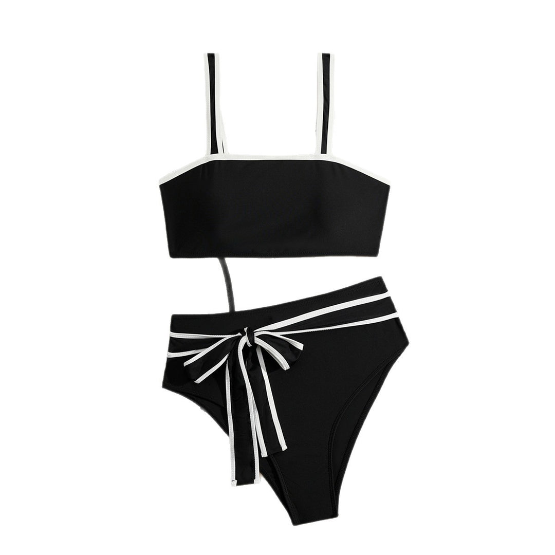 Damen Sportliches Bikini-Set mit verstellbaren Trägern EB