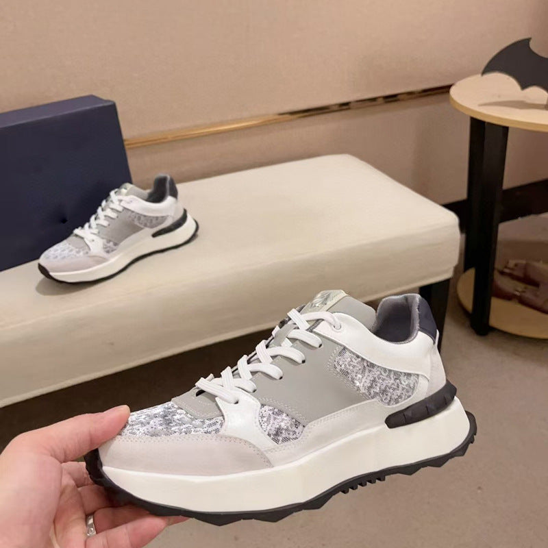Damen Sportliche Lifestyle Sneaker mit atmungsaktiver Oberflächenstruktur EB