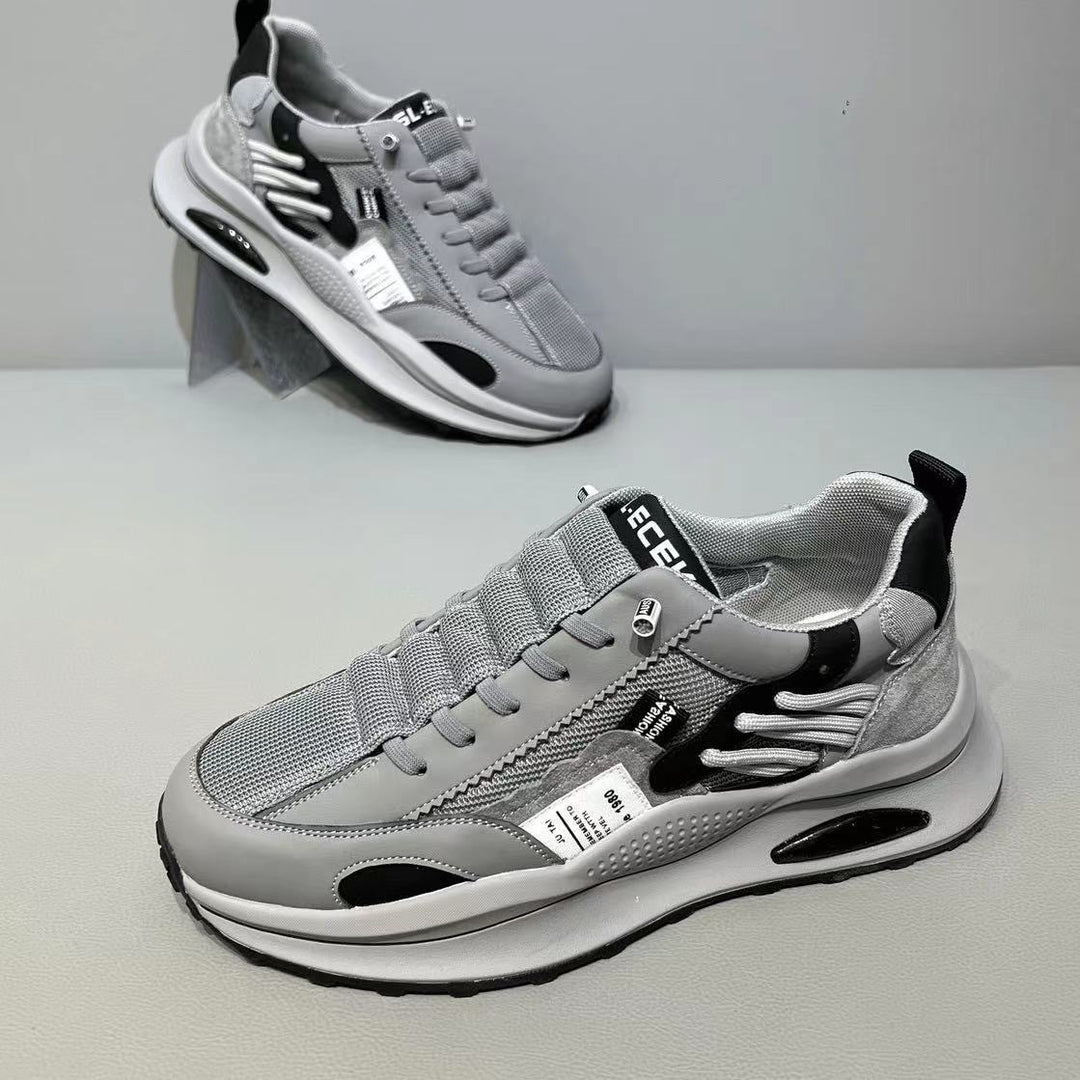 Damen Sportliche Dämpfungssneakers mit luftiger Struktur und ergonomischer Sohle EB