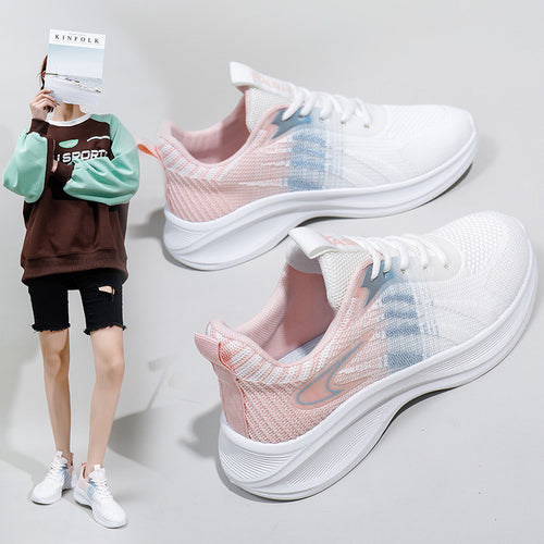 Damen Atmungsaktive Lauf-Sneaker mit flexibler Dämpfungstechnologie EB