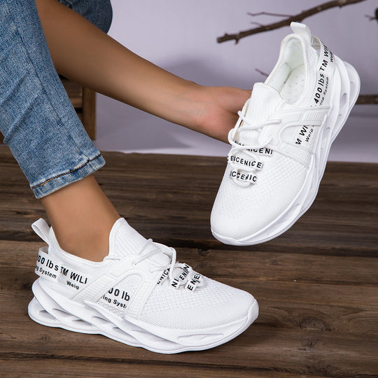 Damen Sportliche Sneakers mit atmungsaktivem Obermaterial und innovativem Dämpfungssystem EB