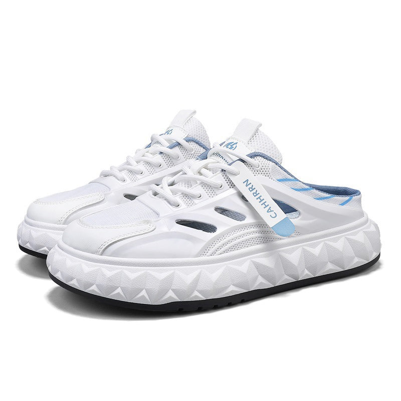 Damen Sportliche Sneakers mit atmungsaktiver Netzstruktur und rutschfester Sohle EB
