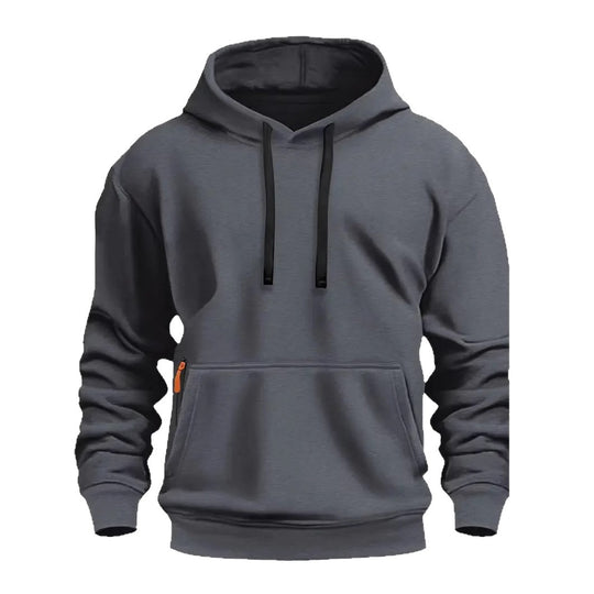 Herren sportlicher Kapuzenpullover mit praktischen Taschen und atmungsaktivem Material EB