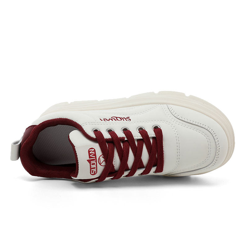 Damen Mode Sneakers mit dämpfender Laufsohle und atmungsaktivem Obermaterial EB