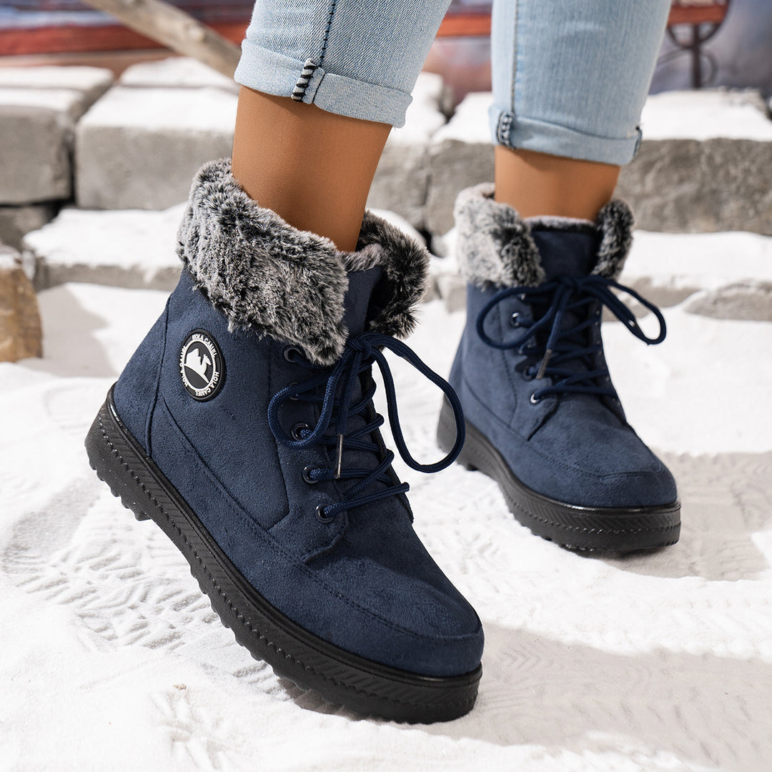 Damen gefütterte Winterstiefel EB