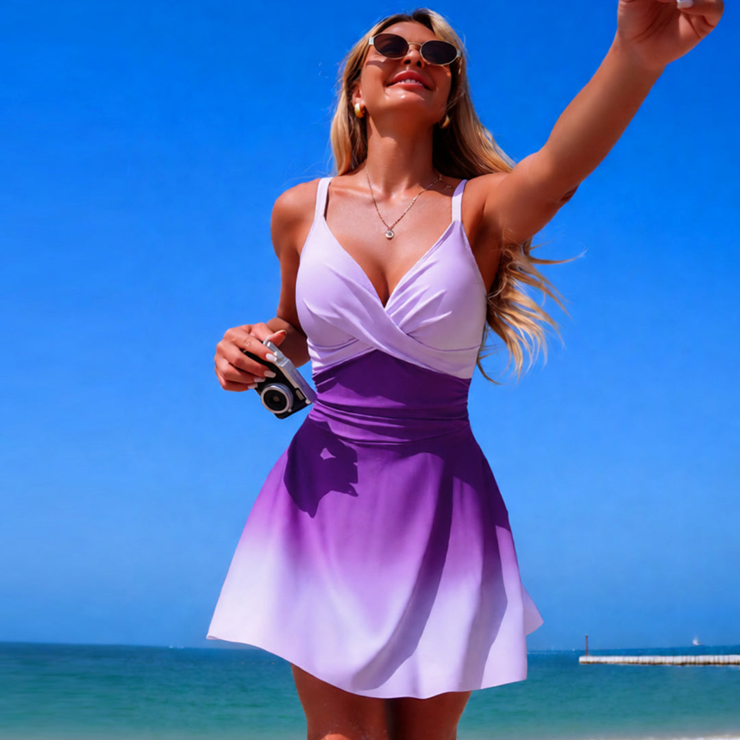 Damen vielseitiges Strandkleid EB
