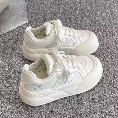 Damen Sportliche Sneakers mit atmungsaktiver Mesh-Oberfläche und innovativem Schnürsystem EB