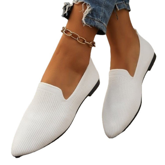 Damen Elegante Ballerinas mit feiner Netzstruktur EB