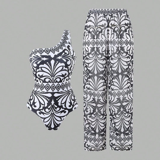 Damen Modisches Badeanzug-Set EB
