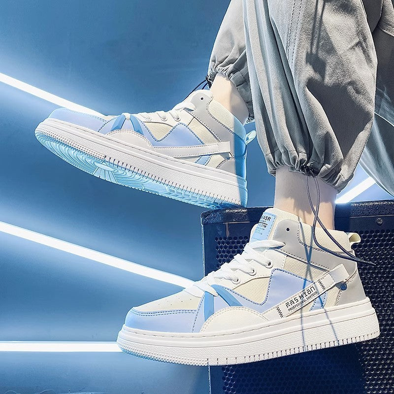 Damen Modische High-Top Sneakers mit innovativer Dämpfungstechnologie EB