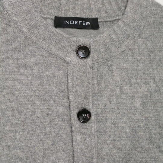 Damen lässiger Strickcardigan mit Knopfdetails EB