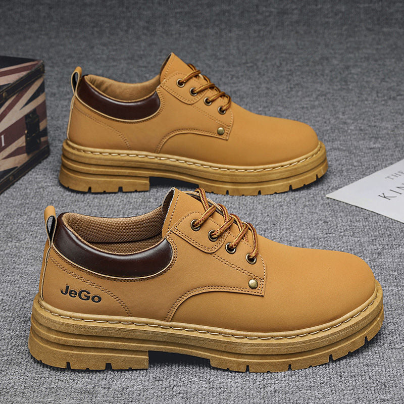 Damen Derb wirkende Schnürschuhe mit rutschfester Sohle EB