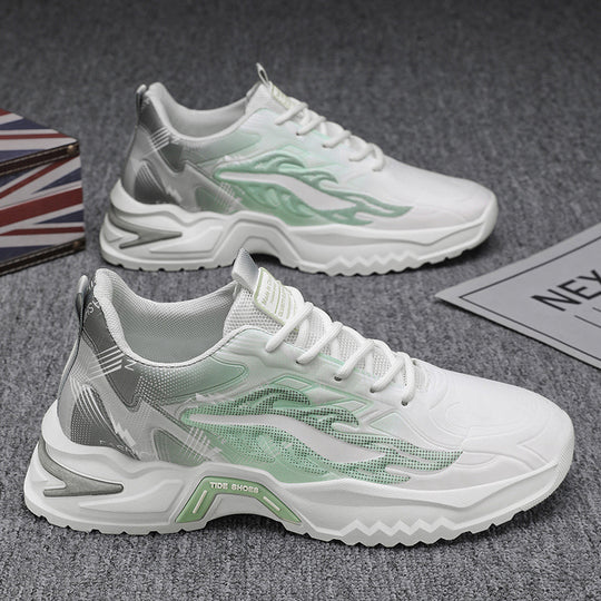 Damen Sportliche Sneakers mit innovativem Camouflage-Muster und dämpfender Sohle EB