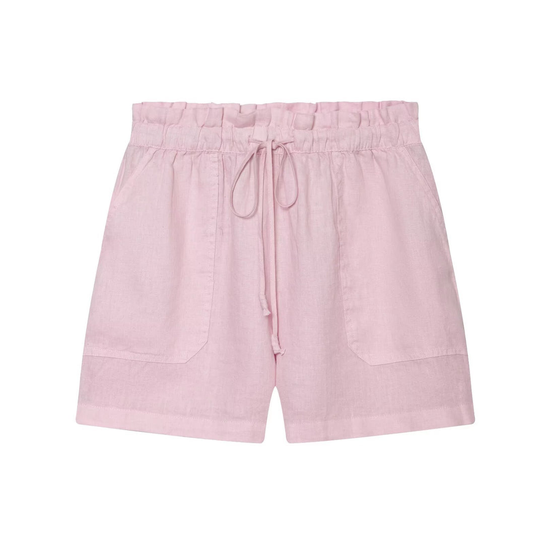 Damen bequeme Freizeitshorts mit elastischem Bund und praktischen Seitentaschen EB