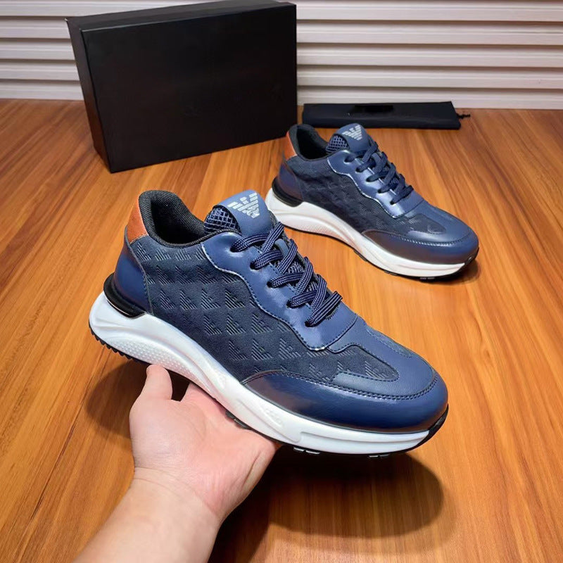 Damen sportliche Sneaker mit atmungsaktiver Mesh-Oberfläche und dämpfender Sohle EB