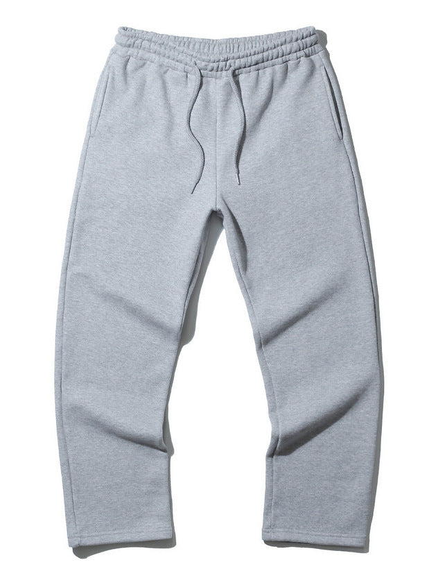 Unisex moderne Relax-Jogginghose mit elastischem Kordelbund, seitlichen Eingrifftaschen und schmal zulaufendem Bein EB
