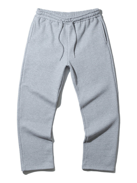 Unisex moderne Relax-Jogginghose mit elastischem Kordelbund, seitlichen Eingrifftaschen und schmal zulaufendem Bein EB