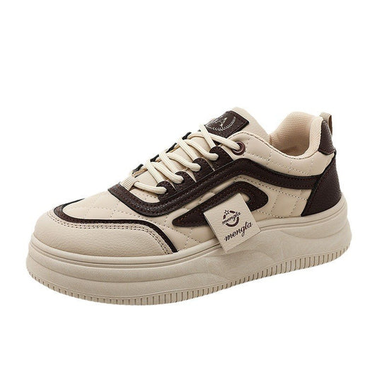 Damen modische Sneakers mit sportlichem Design und dämpfender Laufsohle EB