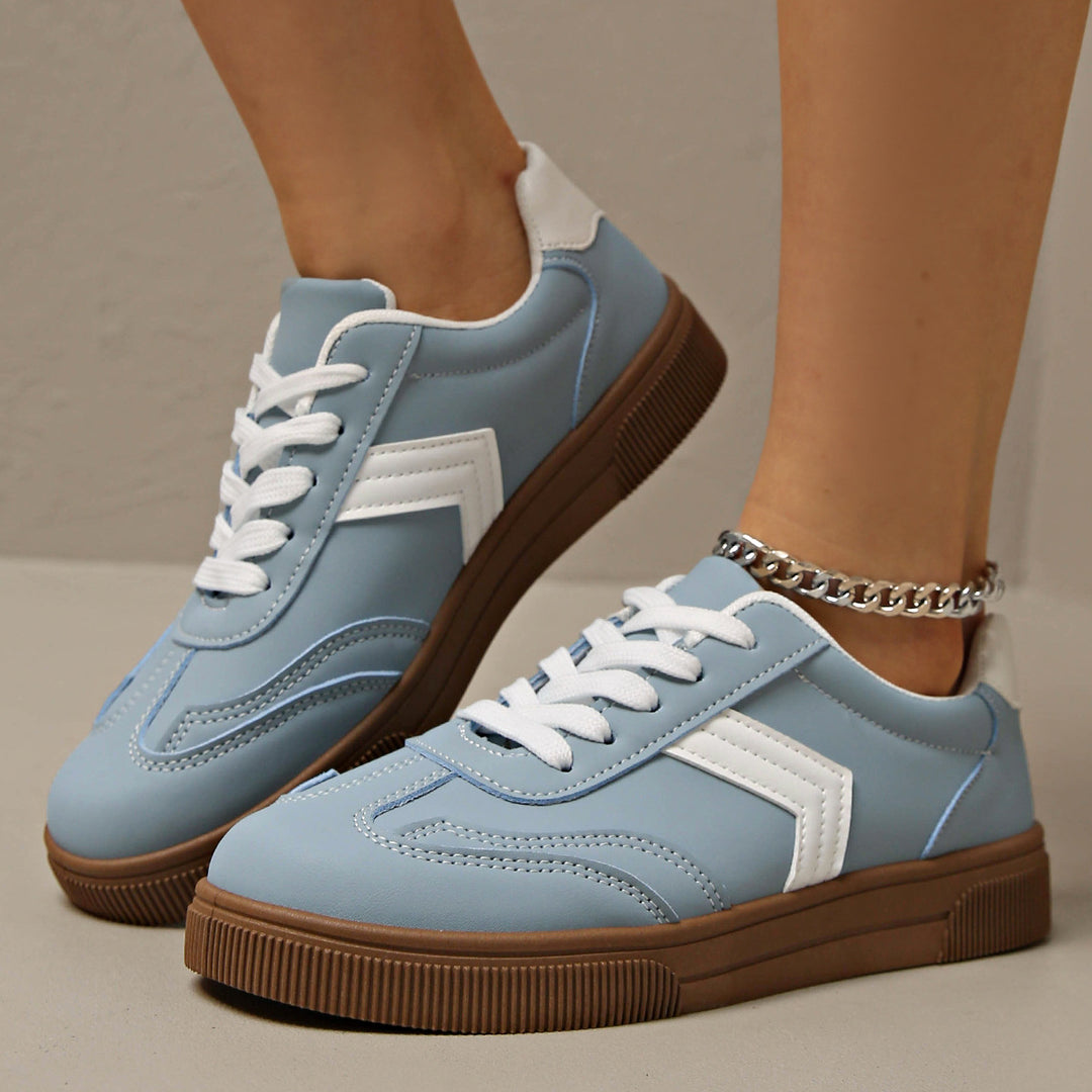 Damen Sportliche Sneaker mit flexiblem Sohlenprofil und atmungsaktivem Obermaterial EB