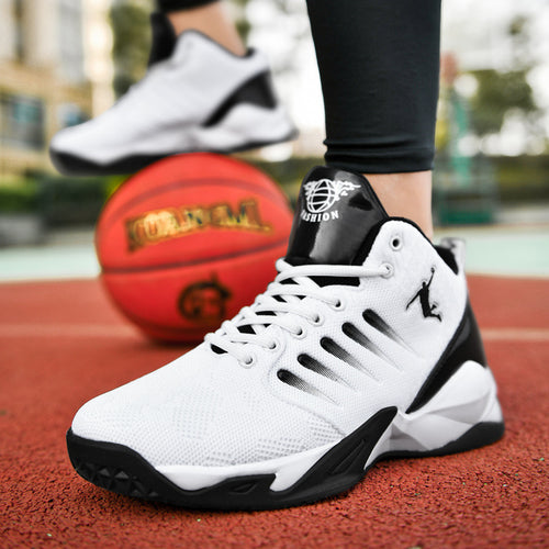 Damen Basketball-Sneakers mit stabilisierender Sohle und atmungsaktivem Obermaterial EB