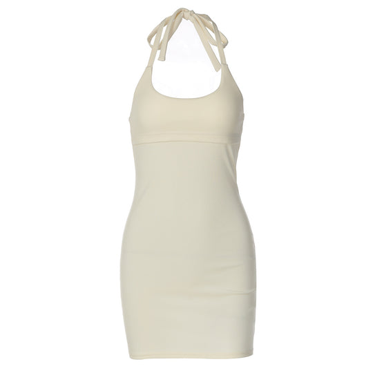 Damen Freizeitkleid mit schmalem Schnitt und Spaghettiträgern EB