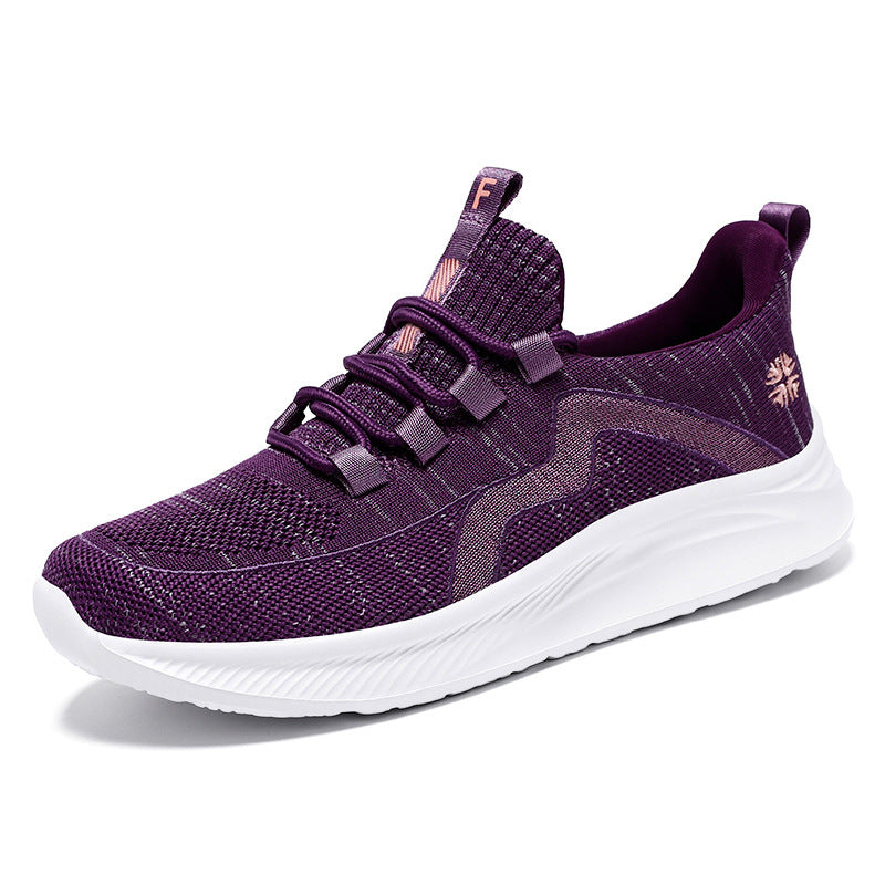 Damen Leichte und atmungsaktive Laufschuhe mit innovative Schnürsystem EB