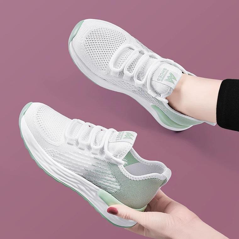 Damen Atmungsaktive Laufsneakers mit flexibler Sohle und innovativem Design EB