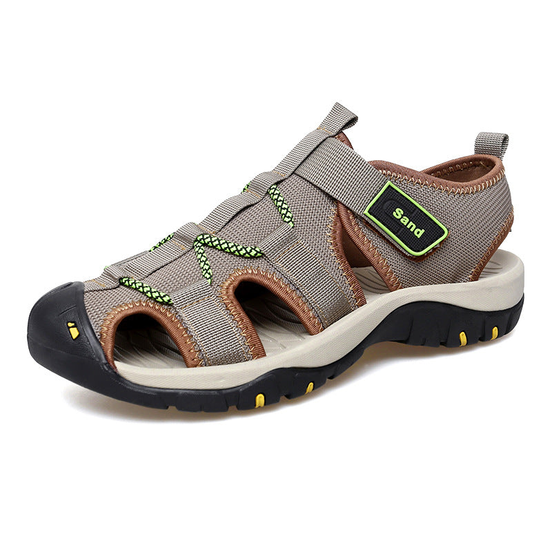 Herren Freizeit-Sandalen mit praktischem Klettverschluss und rutschfester Sohle EB