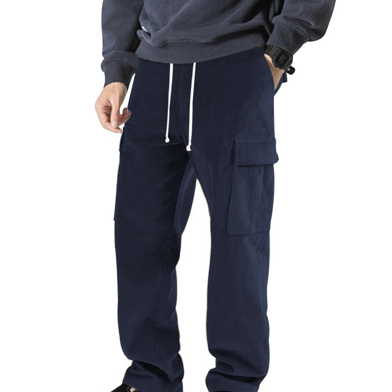 Damen Cargo-Hose mit elastischem Bund und praktischen Seitentaschen EB