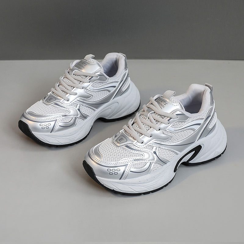 Damen Laufschuhe mit atmungsaktivem Obermaterial und stoßdämpfender Sohle EB