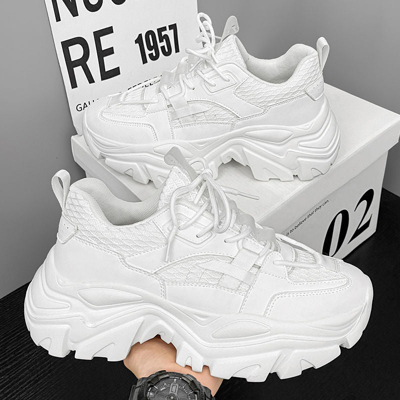 Damen Chunky Sneakers mit dämpfender Sohle und atmungsaktivem Obermaterial EB