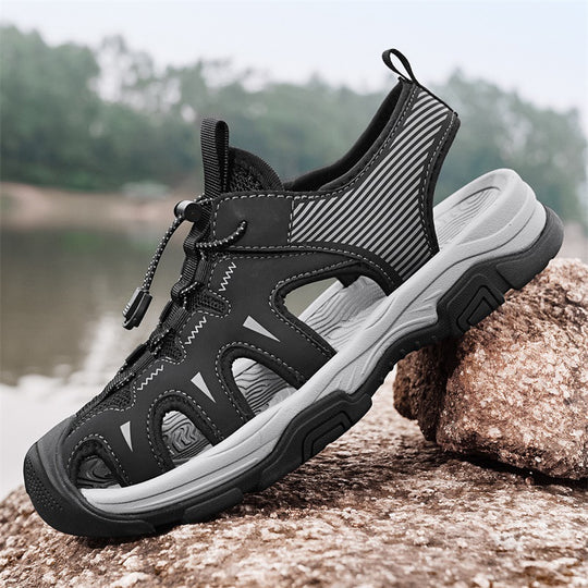 Damen Sportliche Wassersandalen mit flexiblem Schnellschnürsystem EB