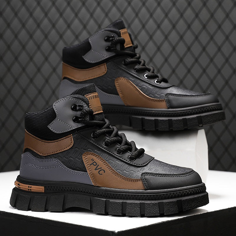 Damen Sportliche High-Top Boots EB