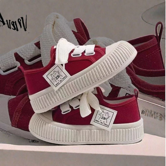 Damen Sneaker mit trendiger Plateau-Sohle und komfortablem Obermaterial EB