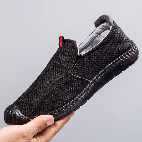 Damen Atmungsaktive Slip-On Freizeitschuhe mit flexiblem Fußbett EB