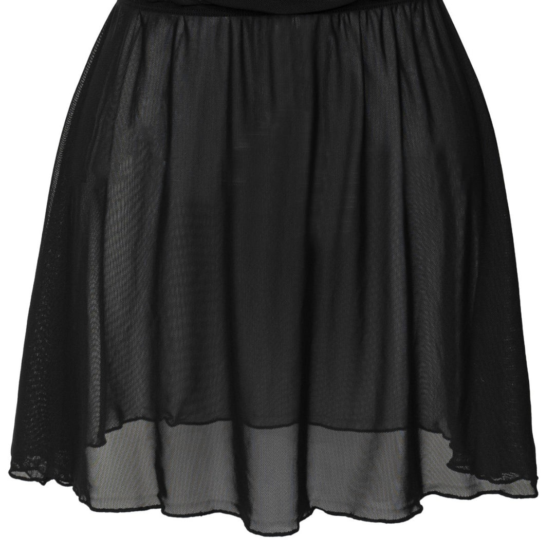 Damen Strandkleid mit tiefem V-Ausschnitt und raffiniertem Knoten EB