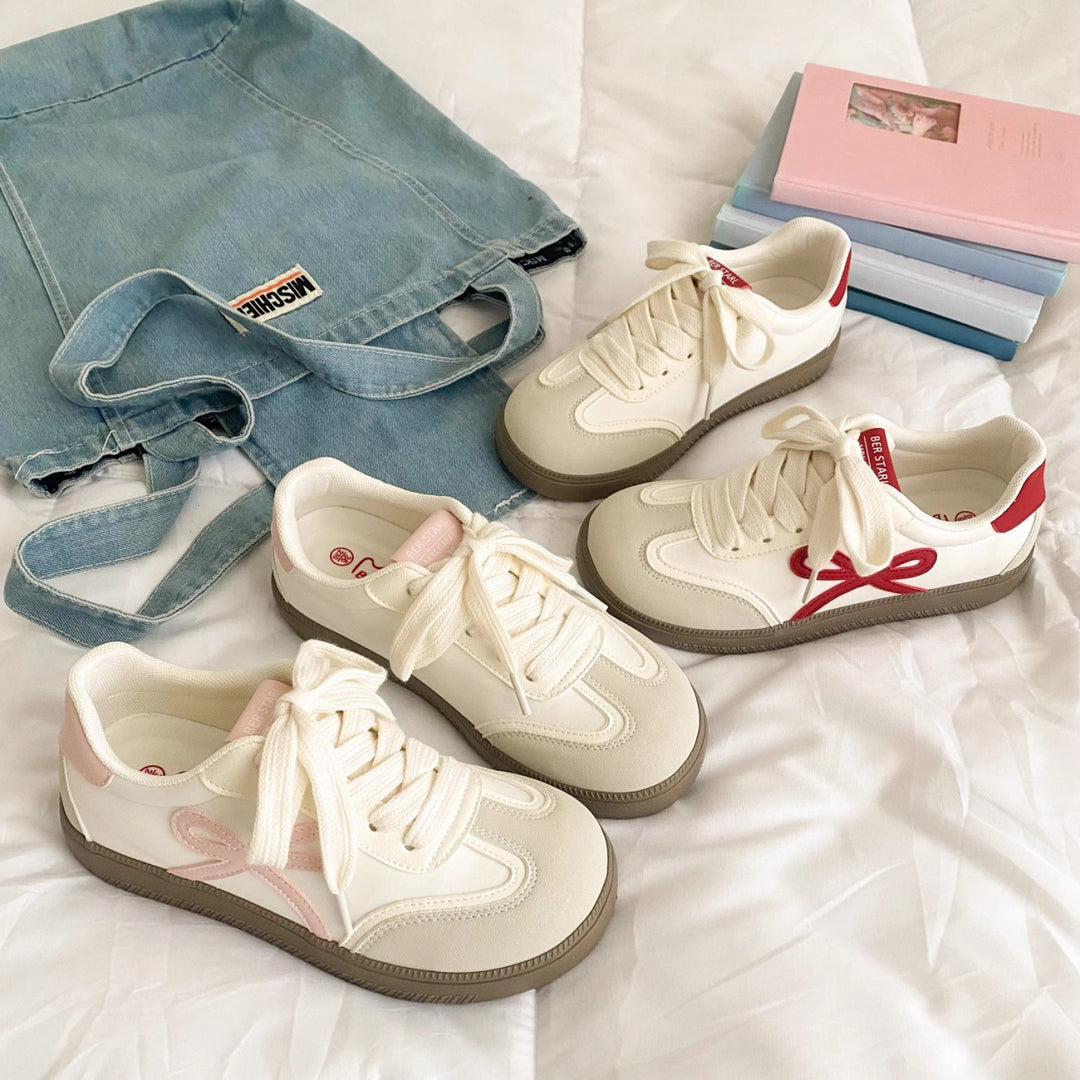 Damen Sneakers im lässigen Retro-Design mit sportlicher Sohle EB