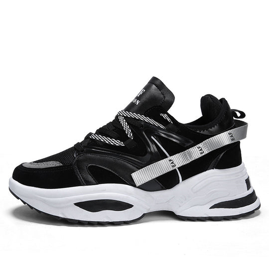 Damen sportliche Sneakers mit innovativem Design und farbenfrohen Akzenten EB