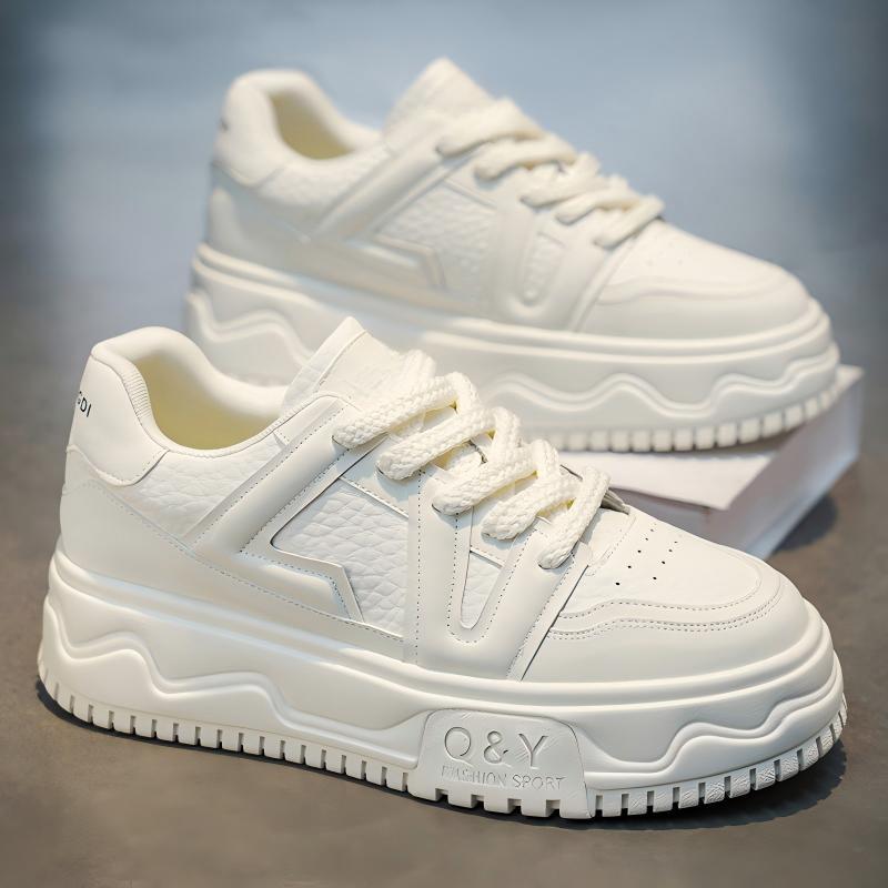 Damen Sportliche Sneakers mit modischer Plateau-Sohle und atmungsaktivem Obermaterial EB