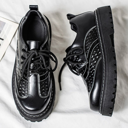 Damen Elegante und komfortable Schnürschuhe mit strapazierfähiger Sohle EB