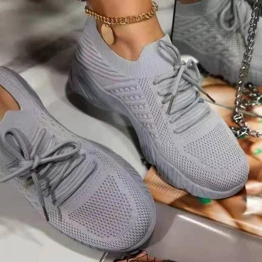 Damen Leichte atmungsaktive Sportsneakers mit flexibler Sohle EB